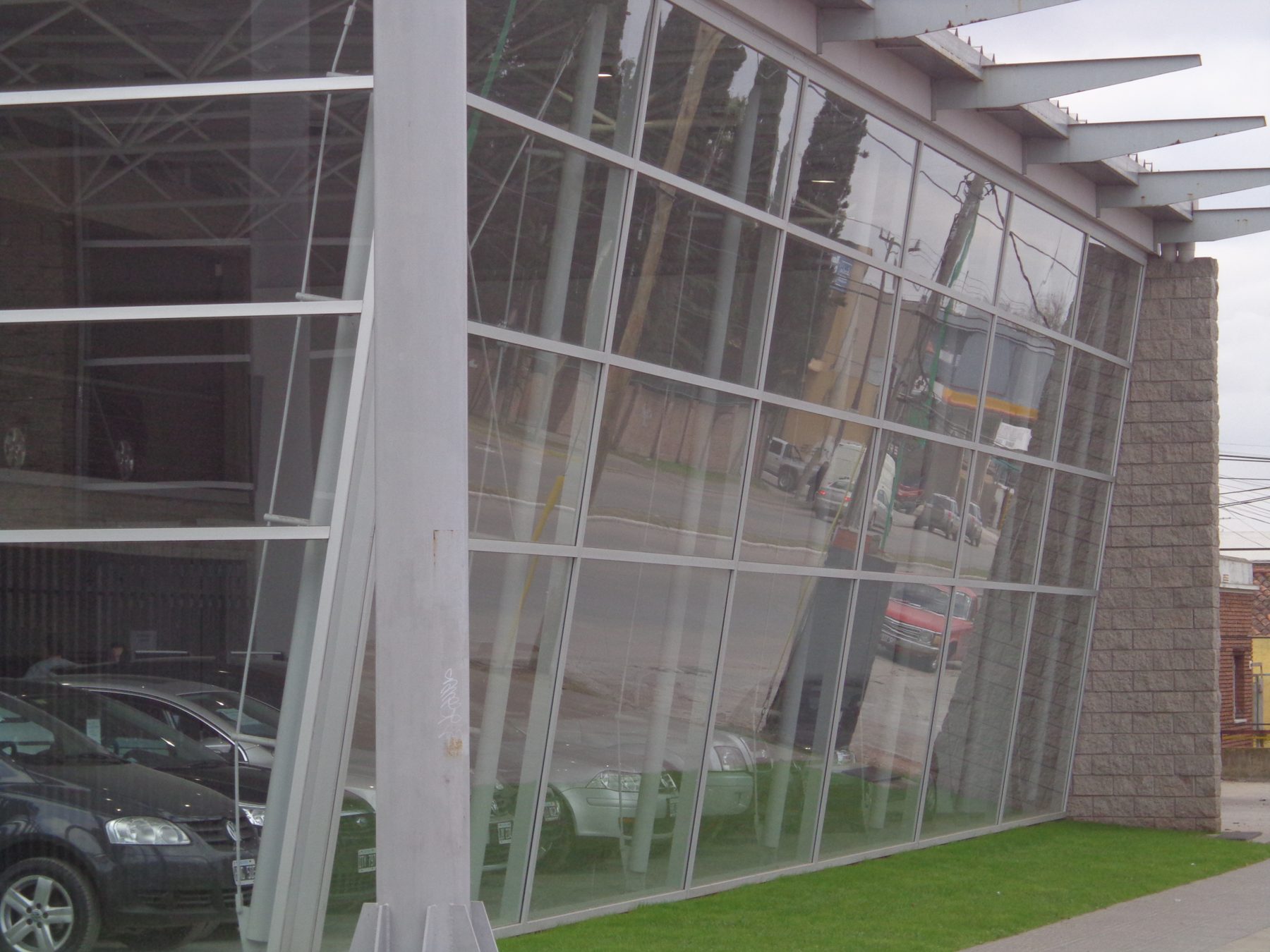 Hall vidriado