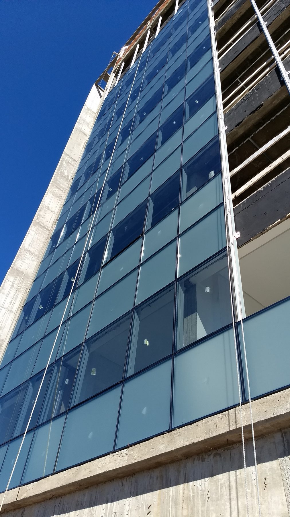 Torre con curtain wall